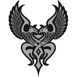 CELTIC  EAGLE REFLECTIVE